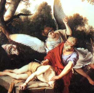 Abraham y Arcangel Zadquiel